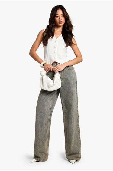 Tall Essential Waistcoat - ivory