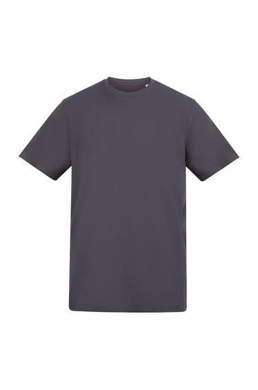 Awdis Boys Cotton T-Shirt - Solid Charcoal