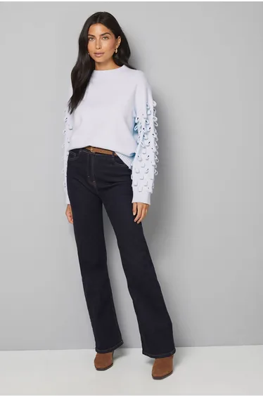 Loop Sleeve Jumper