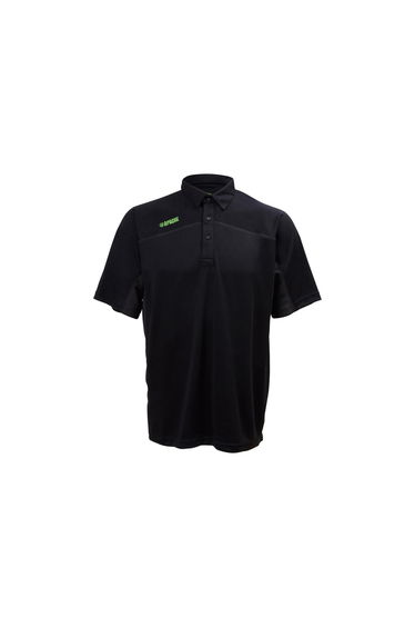 Apache Langley Black Performance Polo Shirt - Multi Colour