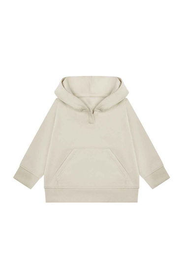 Larkwood Childrens/Kids Sustainable Hoodie - Light Stone