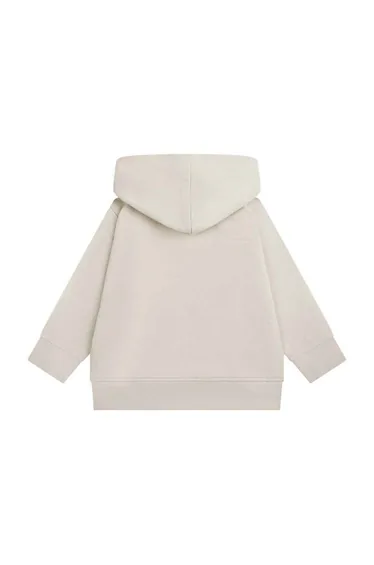 Larkwood Childrens/Kids Sustainable Hoodie - Light Stone