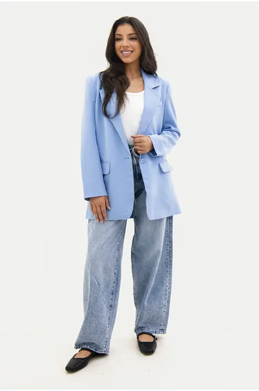 بليزر بأزرار لون أزرق