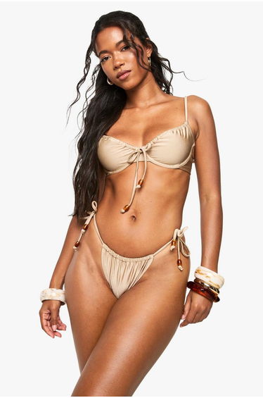Bead Charm Tie Side Brief