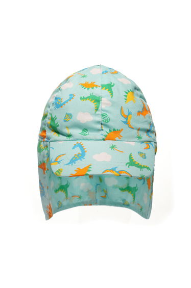 Snuggle Shop Baby Dinosaur Sun Hat - Sky