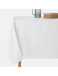 مفرش طاولة بكتان مغسول مسبقا - 2