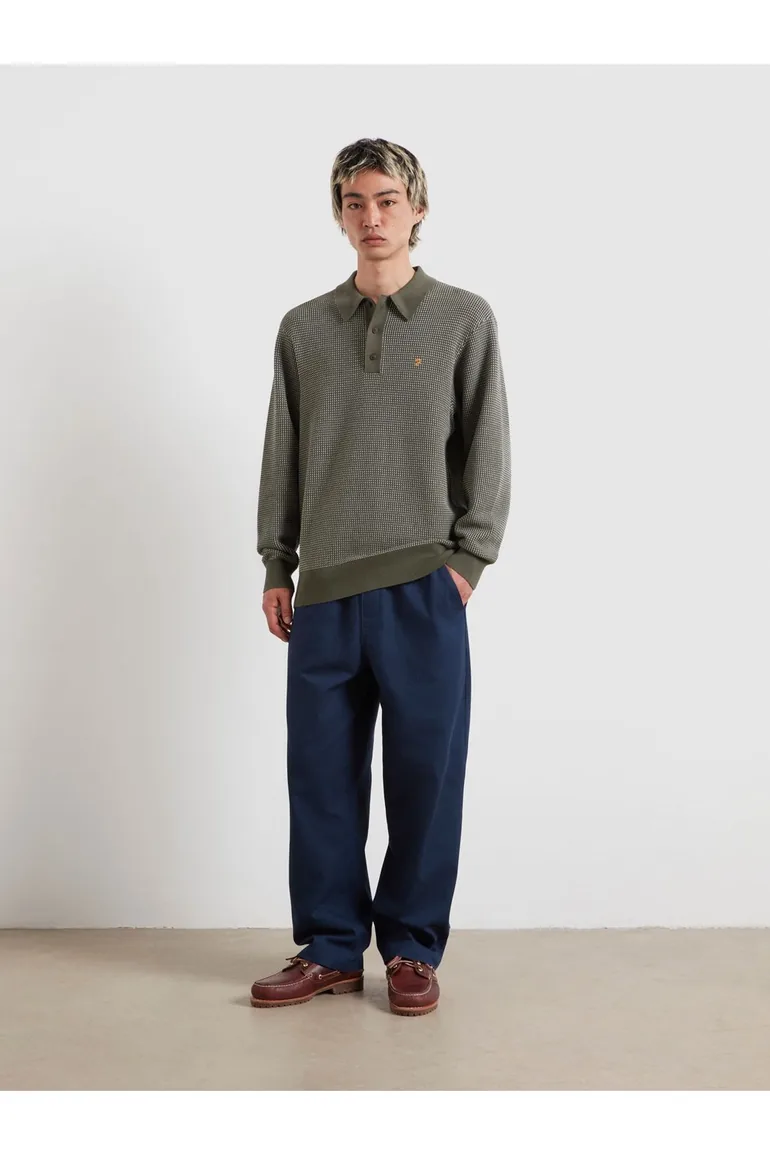 Gateacre Knit Polo Rosemary - 3