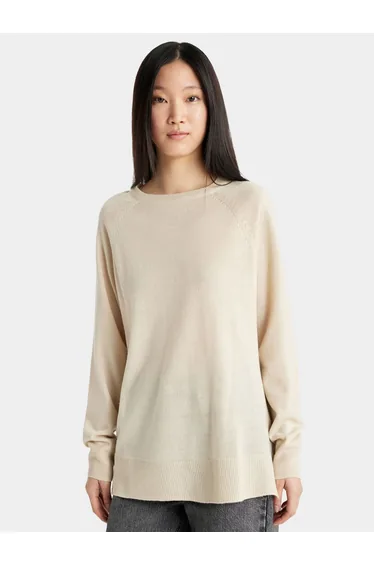 سترة ديفاكتو بيج محبوك بأكمام طويلة