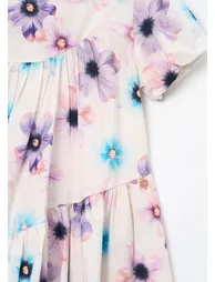 Jodie Asymmetric Print Dress - 5