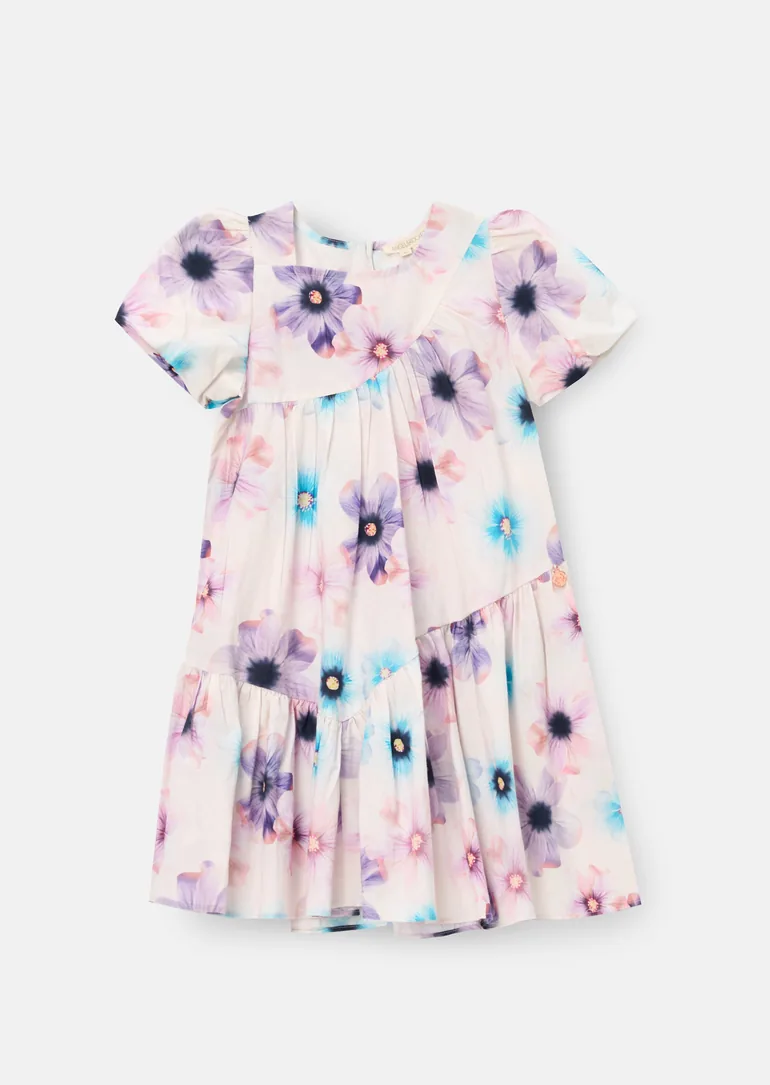 Jodie Asymmetric Print Dress - 3