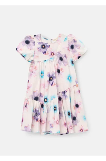 فستان بطبعة