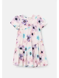 Jodie Asymmetric Print Dress - 3