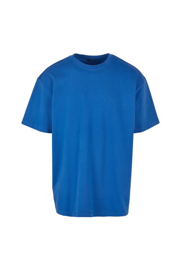 New Morning Studios Mens Jersey Cotton Oversized T-Shirt - Cobalt Blue