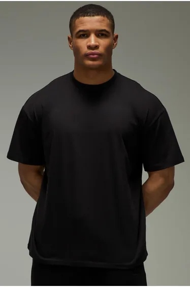 Active Pressure Makes Diamonds Oversized T-Shirt - black