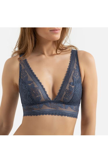 Recycled Lace Non-Underwired Bralette