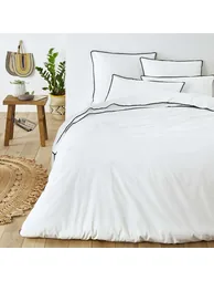 Merida Embroidered Cotton Pillowcase - 3
