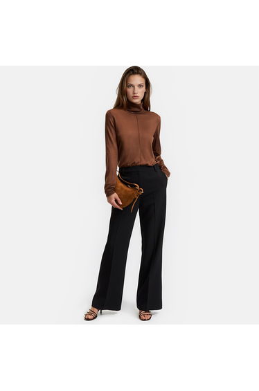 Fine Knit Turtleneck Jumper/Sweater