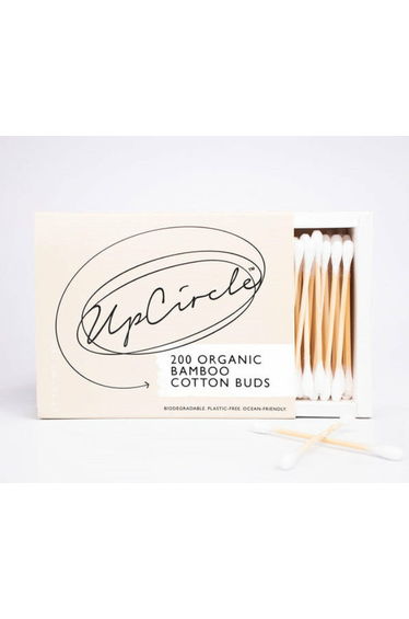 UpCircle Bamboo & Organic Cotton Buds - 200 Pieces