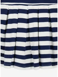 Guess Girls Striped Jersey Dress in Navy - 3