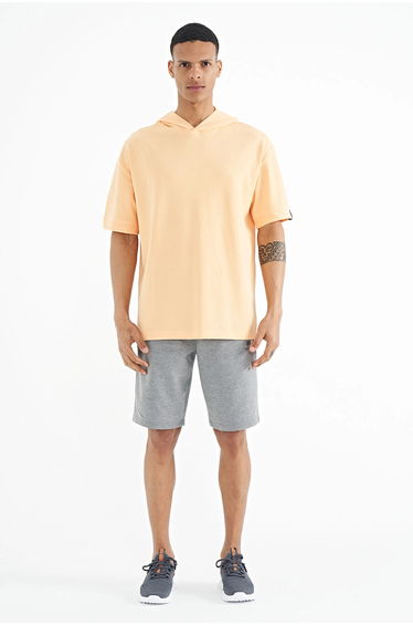 TOMMY Oversized Hooded T-Shirt with Accessory Details