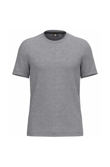WK. Designed To Work Unisex Adult Anti-Bacterial Short-Sleeved T-Shirt - Oxford Grey