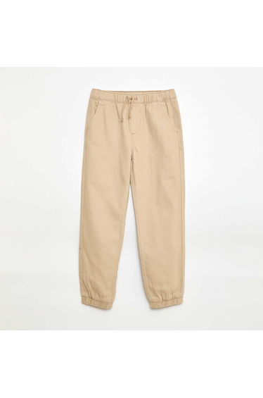 Jogger-style Trousers BEIGE