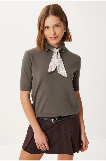 سويتر بياقة بولو