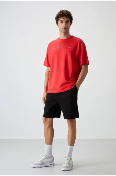 TOMMY Oversized Crew Neck Printed T-Shirt