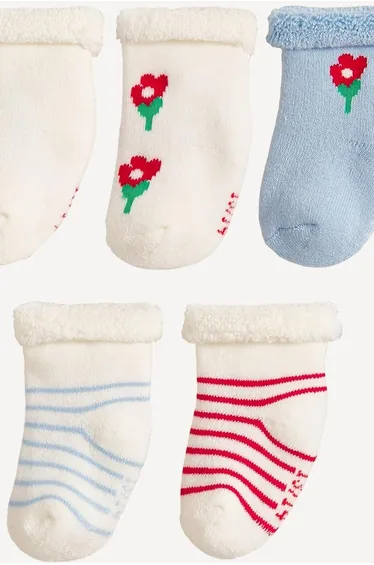 Pack of 5 Pairs of Socks