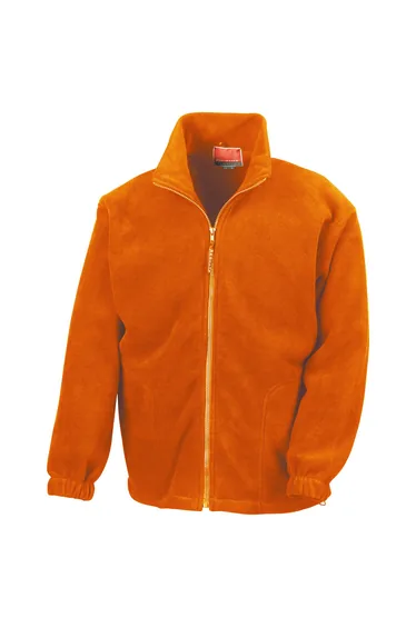 Result Mens Polartherm Fleece Jacket - Orange