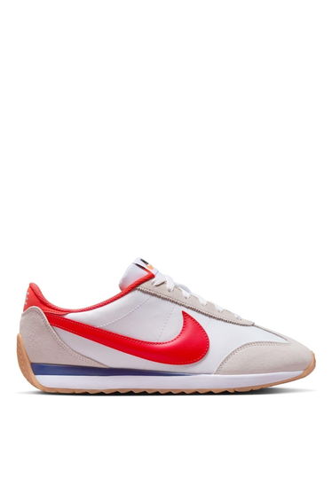 Nike Womens/Ladies Waffle Debut Suede Wedge Trainers - White/Blue/Red
