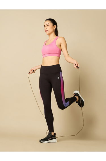 Women Gym and Train Black Leggings