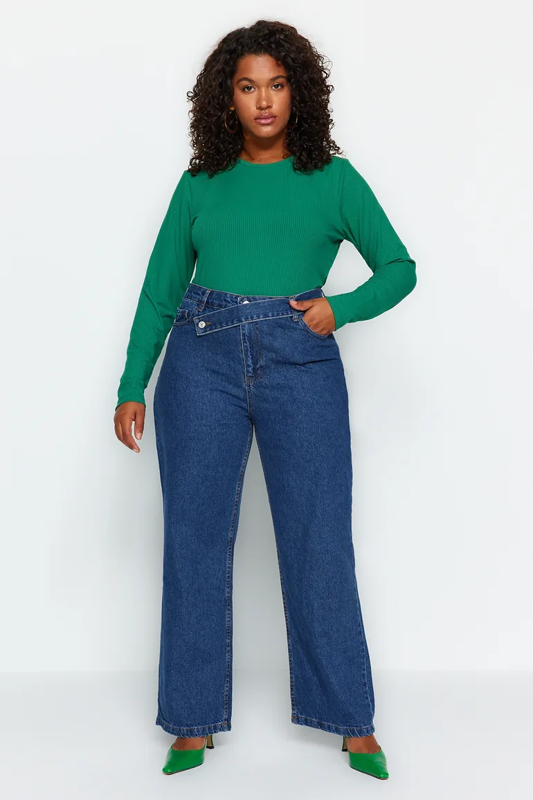 Blue Straight Fit Jeans