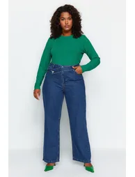 Blue Straight Fit Jeans