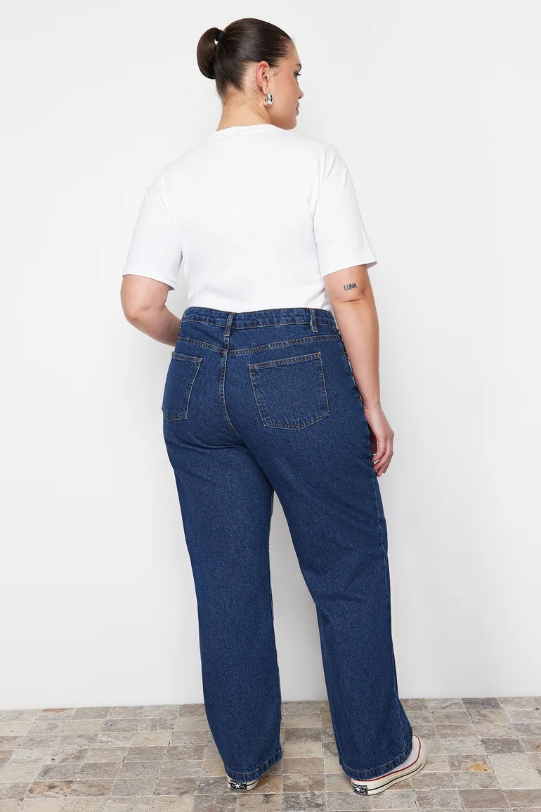 Blue Straight Fit Jeans - 12