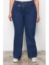 Blue Straight Fit Jeans - 9