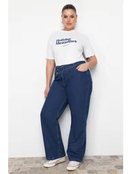 Blue Straight Fit Jeans - 10