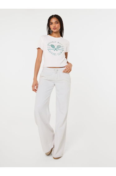 Beverly Hills Tennis Embellished T-Shirt
