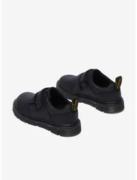 Dr Martens Boys Raffe Leather Strap Shoes in Black - 2