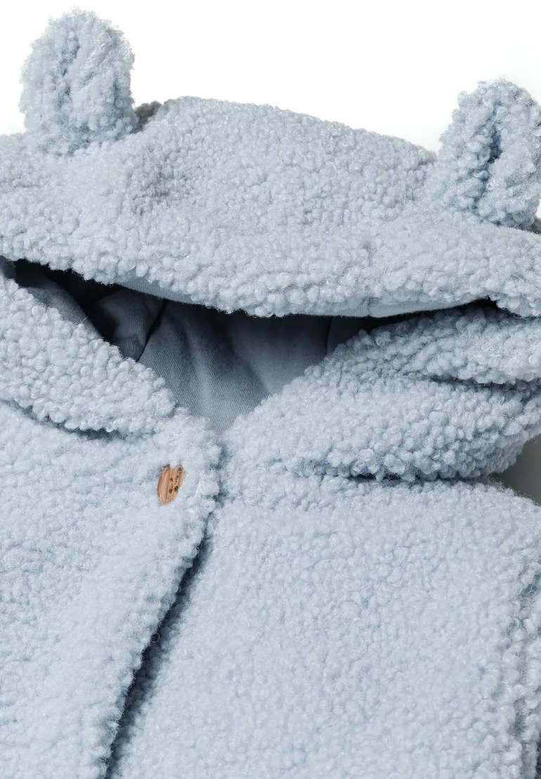 Unisex Sherpa Jacket with Ears - 5