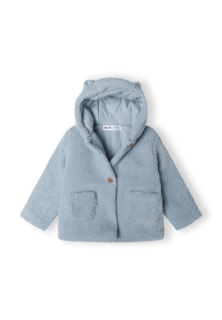 Unisex Sherpa Jacket with Ears - 2