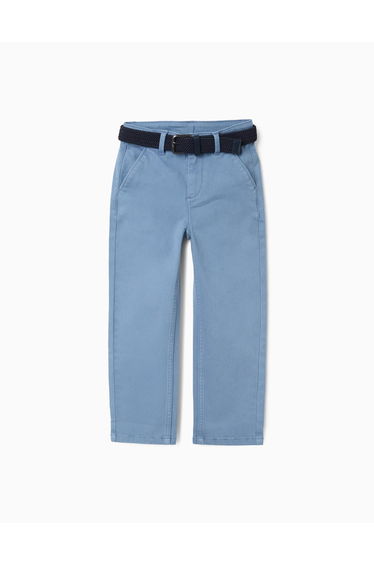 CHINO PANTS TWILL BLUE