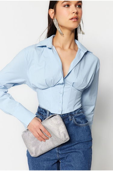 Shirt - Blue - Fitted