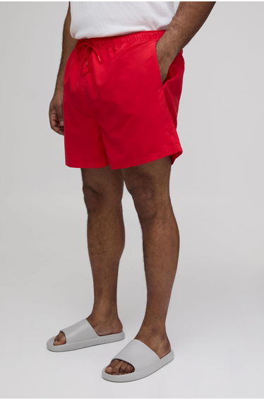 Short Length Swim Short - red
