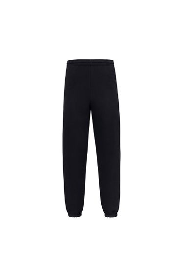 Fruit of the Loom Unisex Adult Iconic Premium Elasticated Cuff Jogging Bottoms - Black