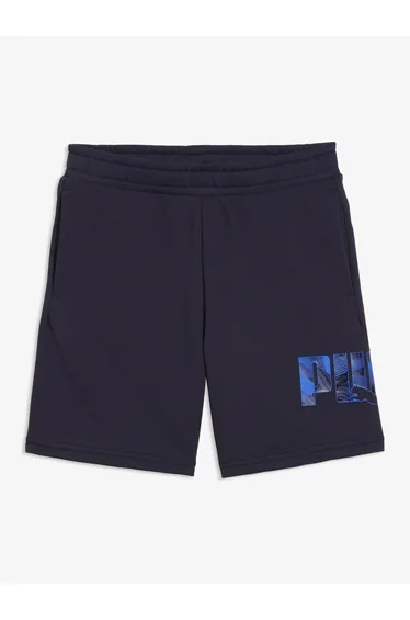 Navy Blue Essential Logo Lab Story Shorts