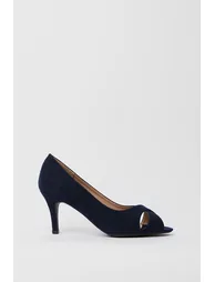 Good For The Sole: Wide Fit Honey Peep Toe Heeled Sandals - 1