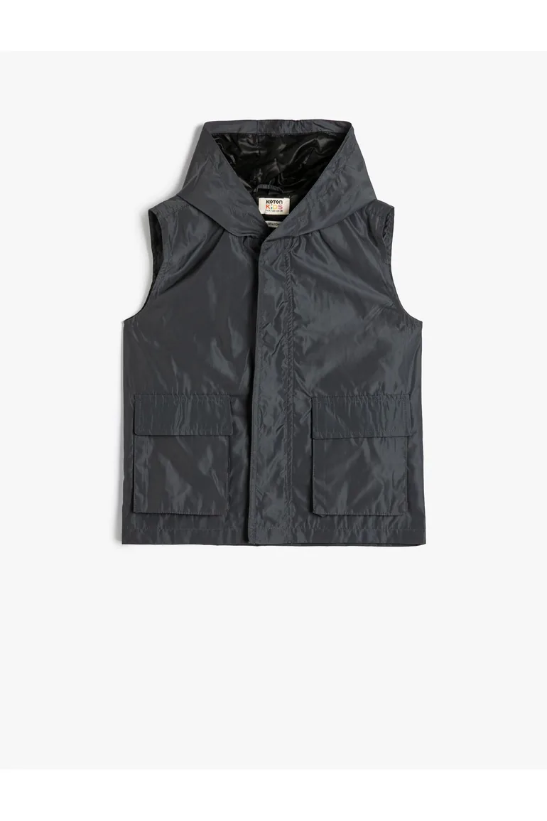 Boys' Anthracite Vest