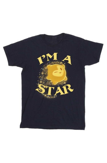 Wish Girls I´m A Star Cotton T-Shirt - Navy Blue