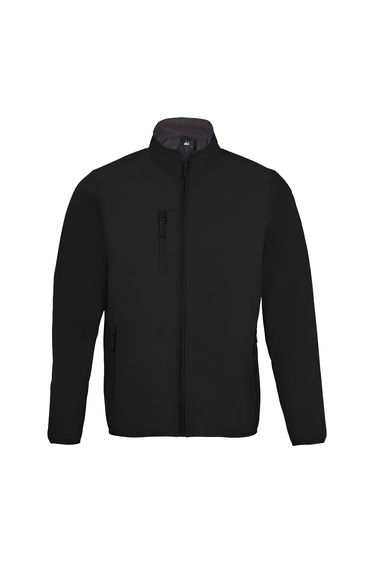 SOLS Mens Radian Soft Shell Jacket - Black